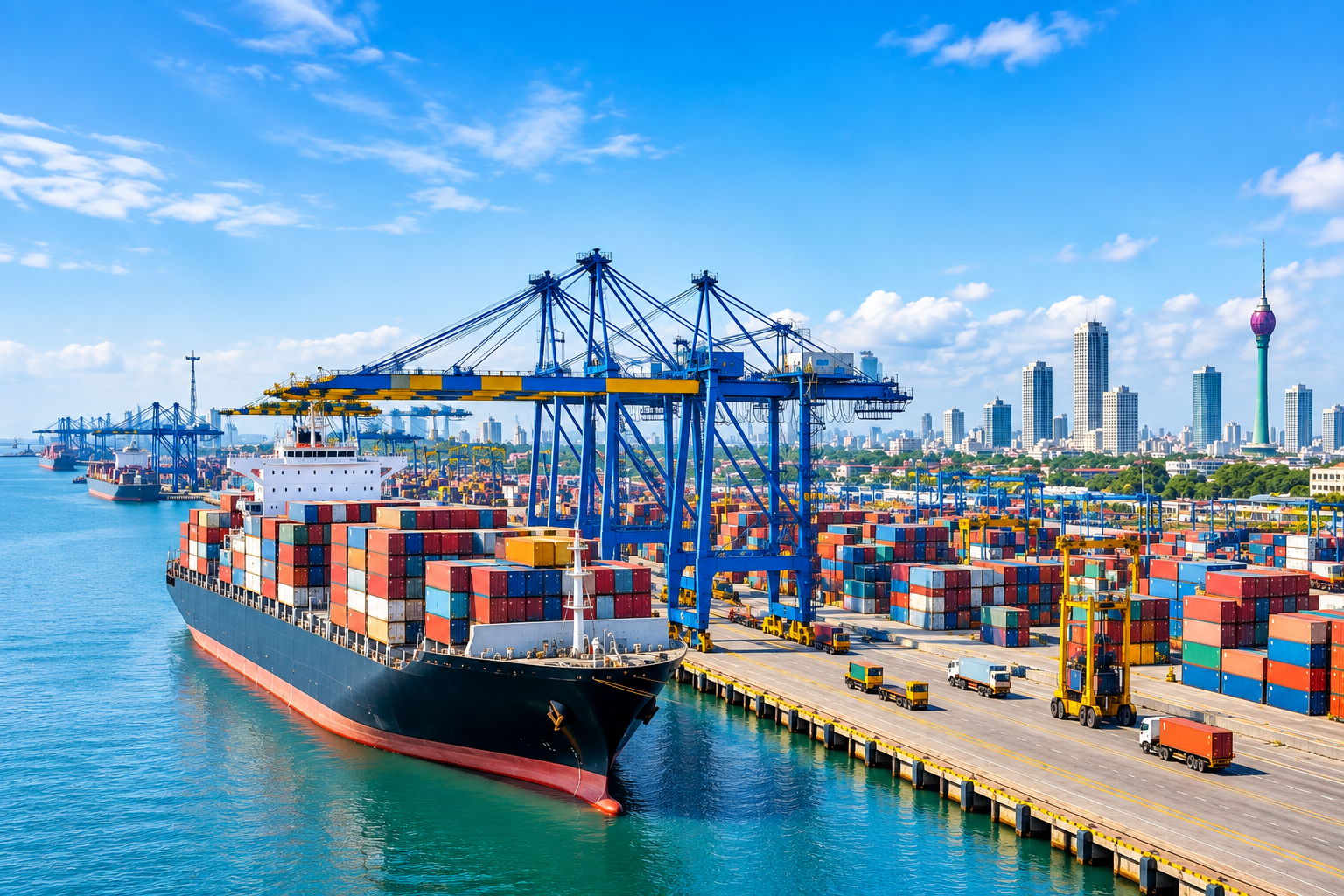Colombo Port Capacity to Increase by 1.5 Million TEUs as Sri Lanka Targets Continued Growth
