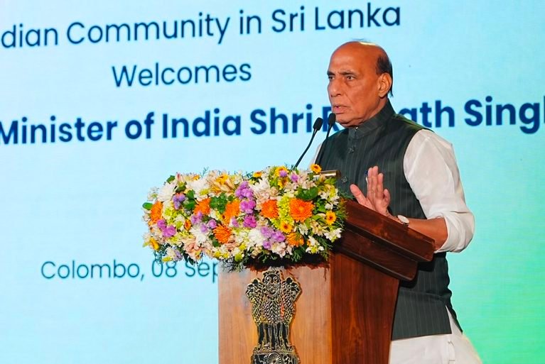 India’s Economic Rise Creates New Opportunities for Sri Lanka as Rajnath Singh Highlights Expanding Bilateral Ties