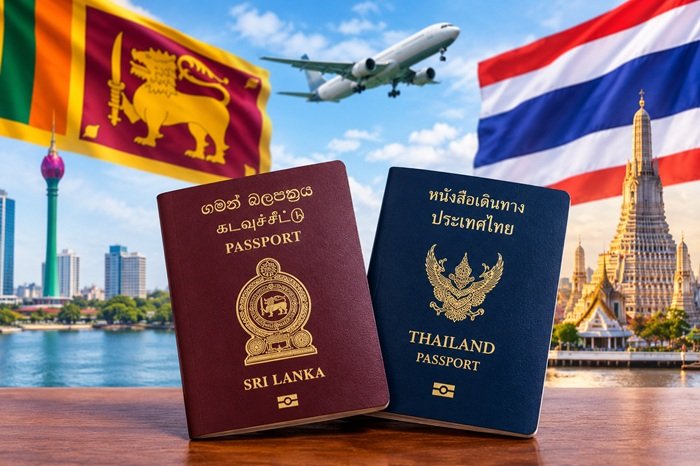 Sri Lanka-Thailand Visa-Free Travel Agreement Gets Cabinet Approval