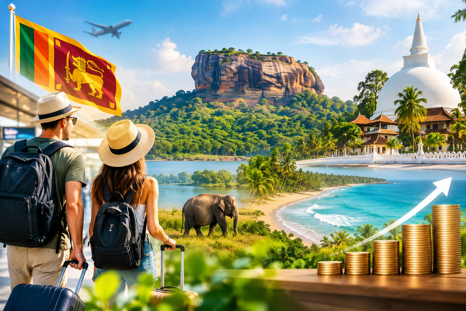 Sri Lanka Records US$2.24 Billion in Tourism Earnings in First Nine Months