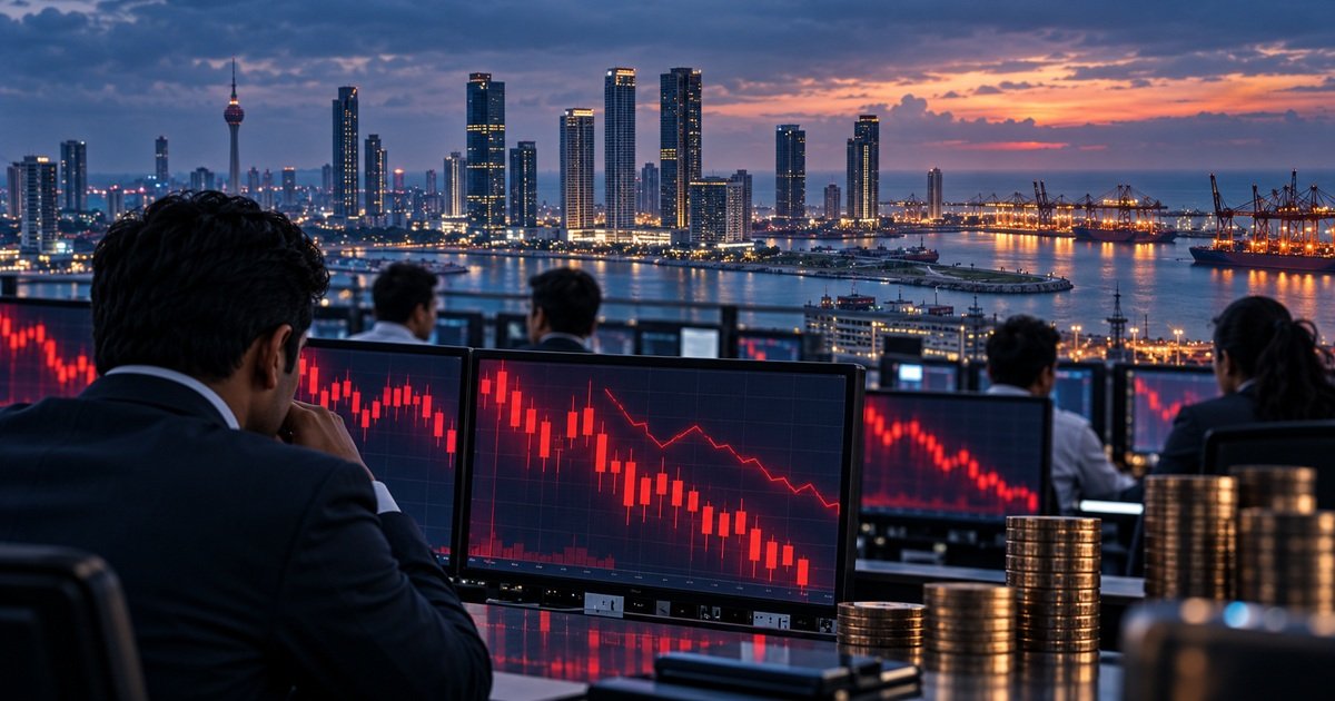 Colombo Stocks Close Lower as Crossings Drive Turnover Above Rs. 1.5 Billion