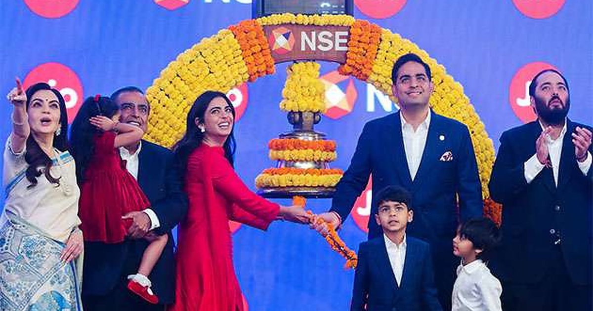 Jio Surges 27% on Market Debut, Reaches US$137 Billion Valuation