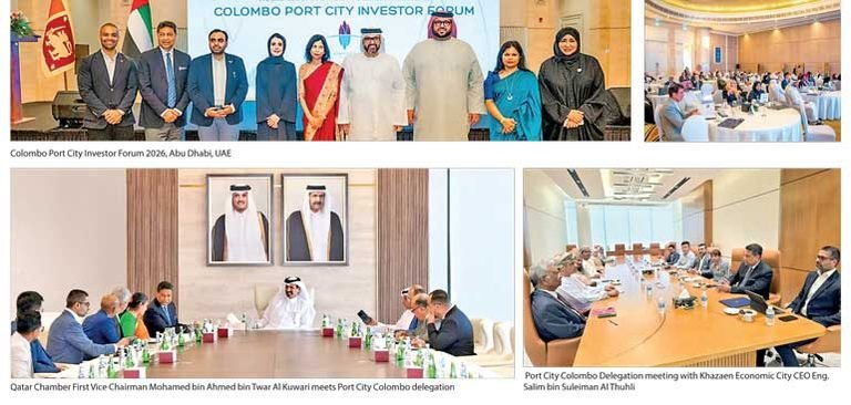 Port City Colombo Steps Up Gulf Investment Drive Across UAE, Oman and Qatar